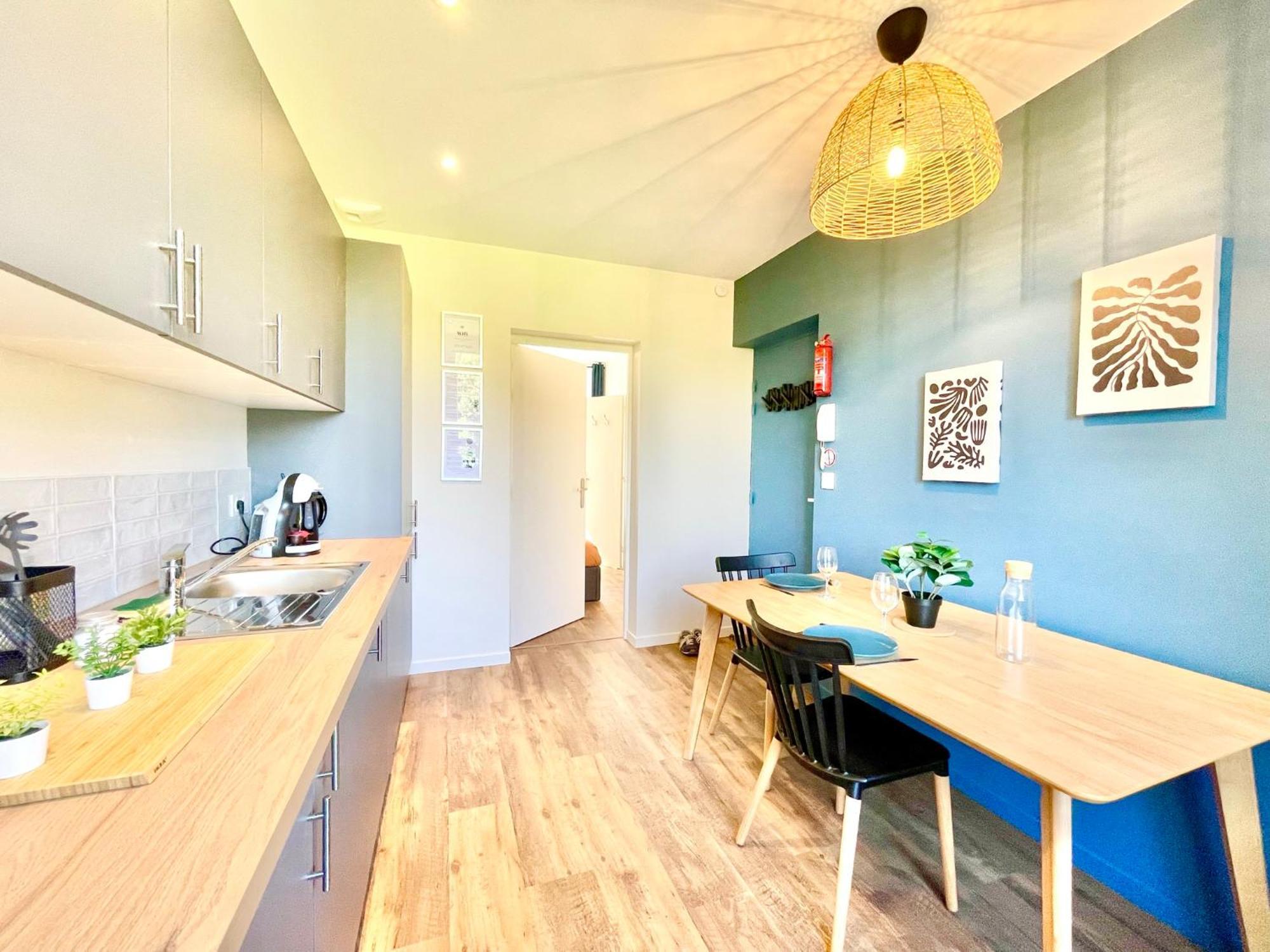 Appartements A Lorient - Tout Confort - Internet Fibre - Nouveau Luaran gambar